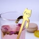 thumbnail image 5 of 2pcs Stainless Steel Spoon Cartoon Cat Long Handle Lovely Dessert Soup Flatware3, 5 of 5