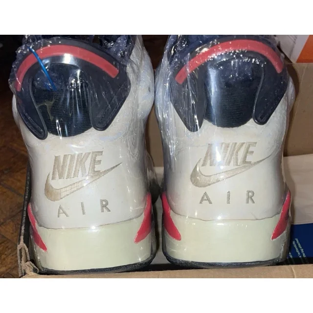 Ni - ke Size 8 - Air Jordan 6 OG 1991 White Infrared