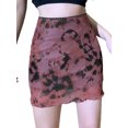 thumbnail image 4 of Mialoley Jupe Courte Ajustée pour Femmes, Motif Imprimé Taille Haute, 4 of 7