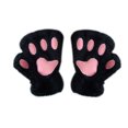 thumbnail image 5 of sweethay Gato felpa garra guante novedad Halloween toalla medio cubierto mujeres mitones guantes sin dedos Type3 NO3 sweethay CBP052174, 5 of 5