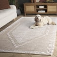 thumbnail image 3 of SAFAVIEH Montauk Sabella Medallion Cotton Area Rug, Beige/Ivory, 3' x 5', 3 of 11