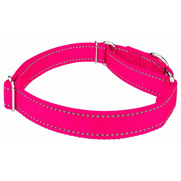Country Brook Petz Reflective Martingale Dog Collar, Hot Pink photo 5