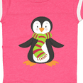 thumbnail image 4 of Inktastic Cute Penguin, Little Penguin, Penguin with Scarf Boys or Girls Baby Bodysuit, 4 of 5