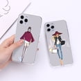 thumbnail image 4 of Funda Transparente Hueco Tallada Compatible Para Motorola Moto Edge 30 Fusion E13 Neo E22 E22I Ultra Suave 128YZKT Chica De Compras De Moda, 4 of 4