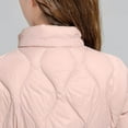thumbnail image 4 of Inleife Women's Winter Lightweight Down Jackets Short Style Stand Collar Long Sleeved Warm Jacket Long Sleeved Cotton Jacket, 4 of 6