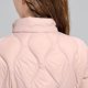 thumbnail image 4 of Parkas de manga larga para mujer, chaqueta ligera de plumón de invierno, estilo corto, cuello alto, chaqueta cálida de manga larga, chaqueta de manga larga, parte superior de poliéster para mujer, 4 of 6