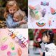 thumbnail image 4 of Girls Hair Clips Barrettes, 80 Pcs Lovely Animal Fruit Printed Pattern Metal Snap Hair Clips Cartoon Design Hairpins for Kids Teens Pets, 4 of 4