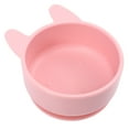 thumbnail image 1 of OULII 1Pack Lovely Bowl Silicone Pink Cartoon Design for Children Home Use, 1 of 8