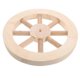 thumbnail image 5 of Farmhouse Wooden Wheel Wall Decor for Garden Decorative, 5 of 5