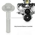 thumbnail image 3 of CROSSDESIGN Harmonic Balancer Crank Bolt Fit for GM LS1 LS2 LS3 LS6 L99 4.8 5.3 5.7 6.0 6.2 12557840, 3 of 9