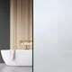 thumbnail image 1 of Pegatina de vidrio esmerilado transparente opaco para baño, inodoro, oficina, ventana, película espesa anti-miradas, 1 of 6