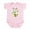 Petal Pink, variant on CafePress - Japanese Lucky Cat Infant Creeper - Baby Light Bodysuit, Size Newborn - 24 Months