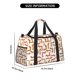 thumbnail image 3 of Fotbe Dachshund Dog Bolsa de Viaje con Estampado, Bolsa de Fin de Semana para Mujer con Compartimento para Zapatos, Bolsa de Gimnasio con Bolsillo Húmedo, 3 of 7