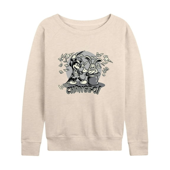 Mickey & Friends - Presto Chango - Women's Lightweight French Terry Long Sleeve Shirt