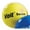 Yellow, variant on Voit® 7 "Seven" Tuff Balls