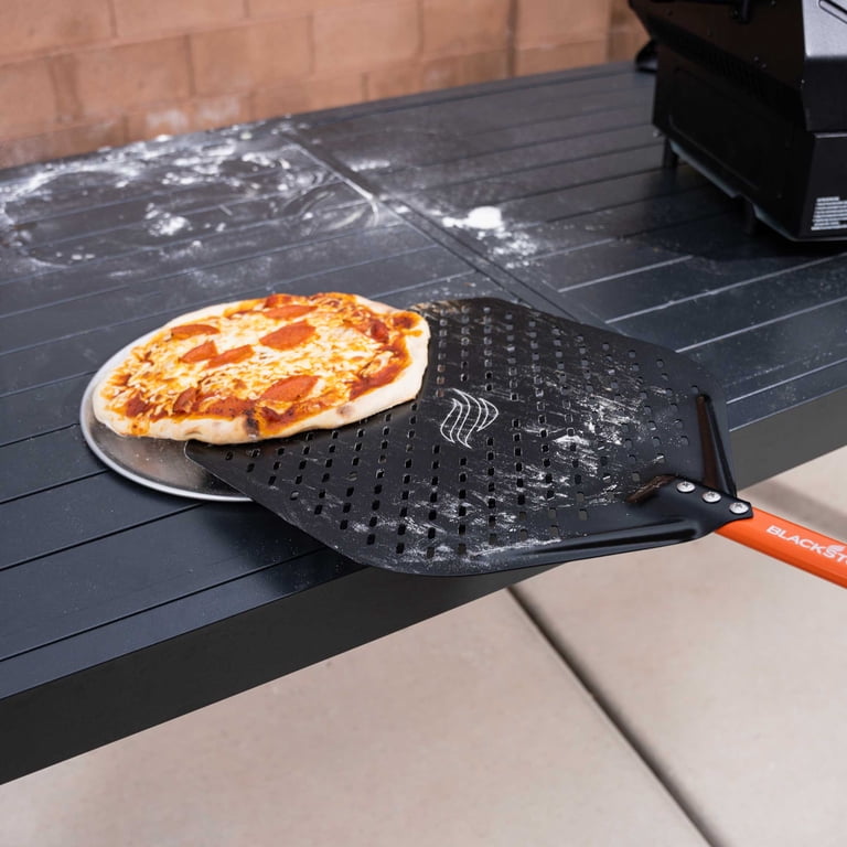 Blackstone Perforated Black Aluminum Pizza Peel - Walmart.com