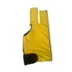 thumbnail image 1 of Guante de billar abierto de 3 dedos, guantes de billar con dedos separados, guantes de entrenamiento para adultos Amarillo, 1 of 9