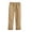 Khaki, variant on Tiijoy Toddler Girls School Uniform Fleece Khaki Pants Straight Fit Pull On Pants, Sizes 4-5