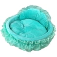 thumbnail image 2 of POINTERTECK Pets Bed Attractive Double Stitching Technology PP Cotton Detachable Pad Dog Princess House for Home, 2 of 10