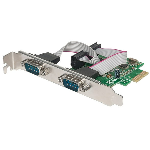 Tarjeta Manhattan Serial PCI Express de 2 puertos Manhattan PCI Express Dos Puertos DB9 152082