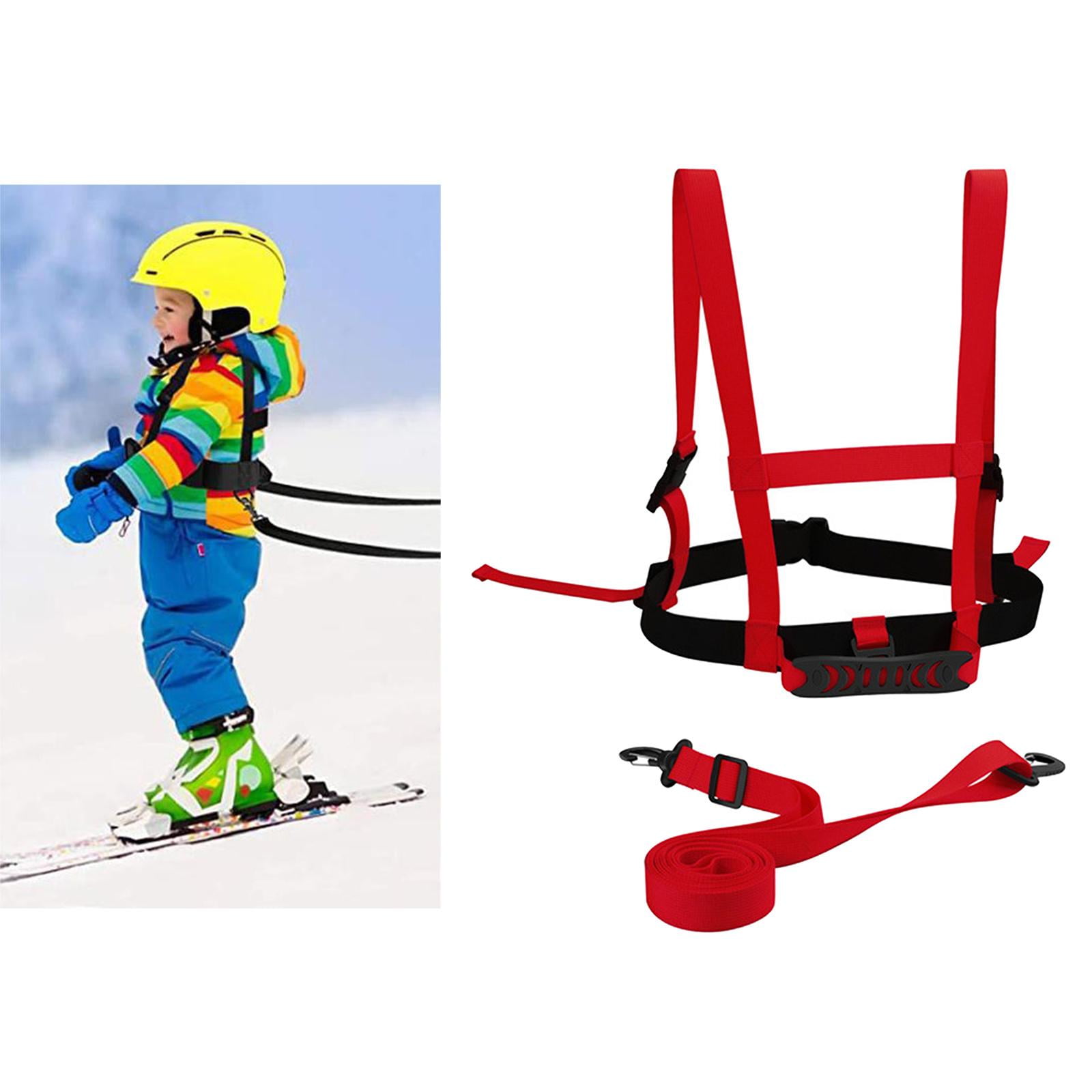Harnais Ski Pour Enfants – Sangle D'épaule Pour Vélo D'apprentissage – Harnais D'entraînement Pour Enfants – Harnais De Ski Rétractable Snowboard Pour Enfants – Harnais De Ski Pour Les Débutants