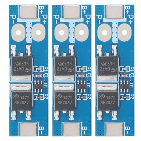 

3Pcs Battery Protection Board Lithium Iron Phosphate Overcharge Discharge Prevention 3.2V 12A