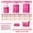 Pink, variant on Hardside Expandable Luggage Sets 5 Piece with Front Opening, Double Spinner Wheel, Lightweight Travel Suitcase with USB Port, TSA Locks (20 24 28 Inch), Dark Green