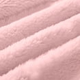 thumbnail image 3 of Kaemgyyd Womens Hooded Fleece Robe Knee Length Pullover Plush Bathrobe Cute Bow Front Baggy Loungewear（Pink,One Size）, 3 of 5