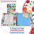thumbnail image 5 of Make Your Own Cookbook, Meadowsweet Kitchens Watercolors Recipe Binder with Dividers & Labels, 5 of 9