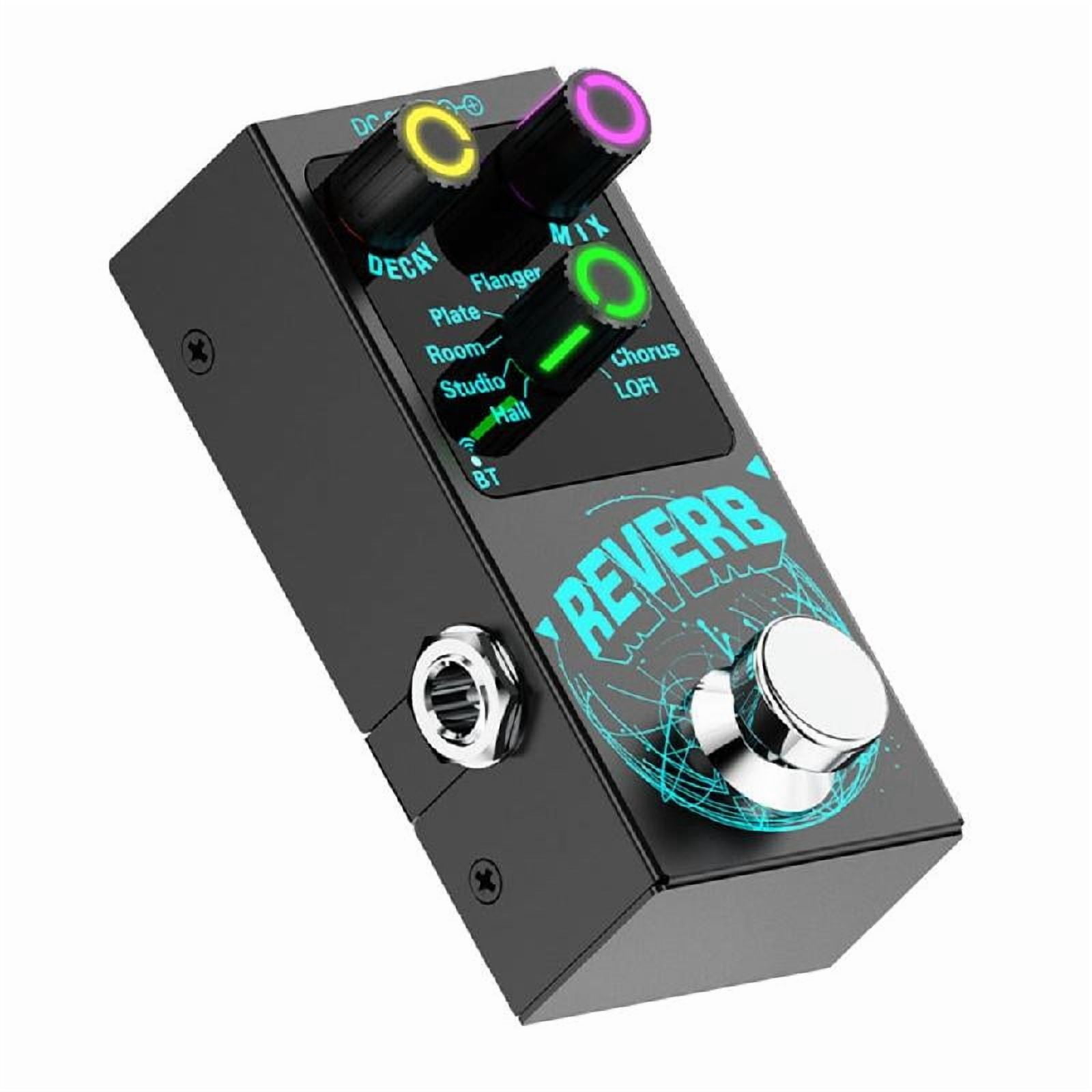 Reverbs Effector Digital Reverbs Guitar Effect Pedal 9 Modes Guitar Effect Pedal