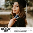 thumbnail image 5 of TURANDOSS Graduation Gifts for Her, Compass Keychain Class of 2024 Graduation Keychain High School College Graduation Gift for Her 2024, 5 of 6