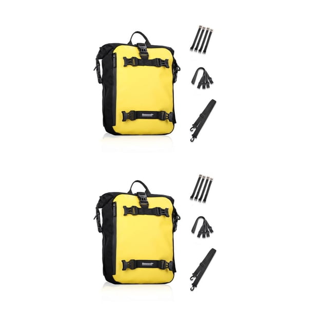 Sonducket Bolsa de alforjas de Motor, paquete trasero impermeable multifuncional, bolsas de asiento de maletero, Modular, alforja para Type1 NO1