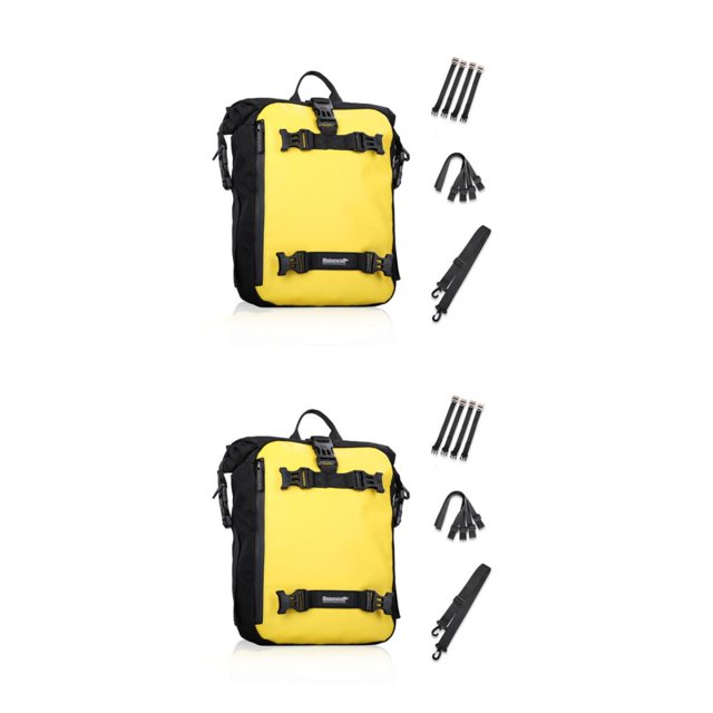 Sonducket Bolsa de alforjas para Motor, 10L, multifuncional, resistente al agua, para parachoques trasero, portaequipajes, bolsas para asiento de Type1 NO1