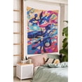 thumbnail image 5 of Greninja Tapestry Aesthetic Wall Hanging for Living Room Bedroom Art Tapestries Poster Blanket College Dorm Home Decor 60x51 Inch, 5 of 8