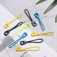 thumbnail image 5 of 5/10/15/20pcs High quality Travel Bags Clip Buckle Outdoor Zipper Pull Cord Rope Pullers Zip Puller Replacement Ends Lock Zips GREEN 20PCS, 5 of 8