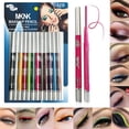 thumbnail image 2 of Maquillaje para mujer: sombras de ojos coloridas y de larga duración, set de maquillaje para ojos con purpurina brillante multicolor, 2 of 8