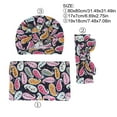 thumbnail image 3 of Lovzfmll Newborn Photography Swaddle Set, 3-Piece Printed Wrap Cloth with Hat and Headband, Soft Toddler Shower Gift, 3 of 3