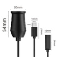thumbnail image 4 of Cable de alimentación de conversión de 65 W PD tipo C 9 V/12 V/15 V/20 V accesorios de coche para GPS E-Dog Ndcxsfigh Accesorios para autos y motos, 4 of 9