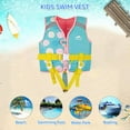 thumbnail image 5 of Gogokids Kids Life Jacket Swim Vest Float Swimming Aid with Adjustable Safety Strap, Toddler Children Buoyancy Swimwear Trainer Vests for Boys/Girls Age 2-6 Years, 5 of 6