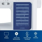 Brother CS7000X Computerized Sewing and Quilting Machine, and 5300A Hard Plastic Storage and Carry Case