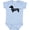 AE-Light Blue, variant on Inktastic Family Dog Short Haired Dachshund Boys or Girls Baby Bodysuit