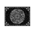 thumbnail image 1 of Tapicería de pared con diseño de mandala, 150 x 130 cm, microtela de fibra, 1 of 2