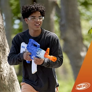 Nerf Fortnite Blue Shock Dart Blaster