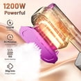 thumbnail image 3 of Vaporizador de ropa Killrose 2 en 1 1200W 120V con pantalla LED, 3 of 7