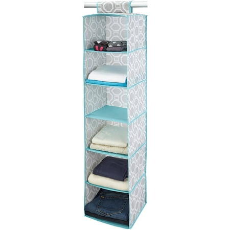 ClosetCandie Dove Grey 6-Shelf Organizer