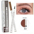Sketch Eyebrow Pencil Fork tip Eyebrow Pen Eyebrow Pen 3ml Home Made
