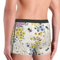 thumbnail image 5 of Kll Wildflower Honeybee Men'S Cotton Boxer Briefs Underwear-Large, 5 of 9