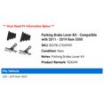 thumbnail image 2 of Parking Brake Lever Kit - Compatible with 2011 - 2019 Ram 3500 2012 2013 2014 2015 2016 2017 2018, 2 of 3