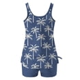 thumbnail image 4 of Haivin Women's Three-Piece Swimsuit Set, Fashion Solid Color Form-Fitting Sexy Separates for Beach Swimming and Vacation, 4 of 5