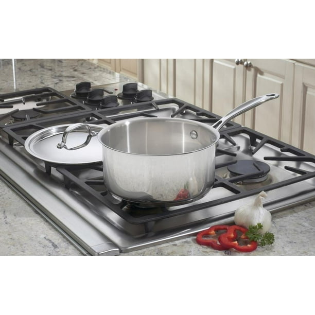 Cuisinart Chef'S Classic Stainless Steel 3 Qt. Saucepan W/Cover